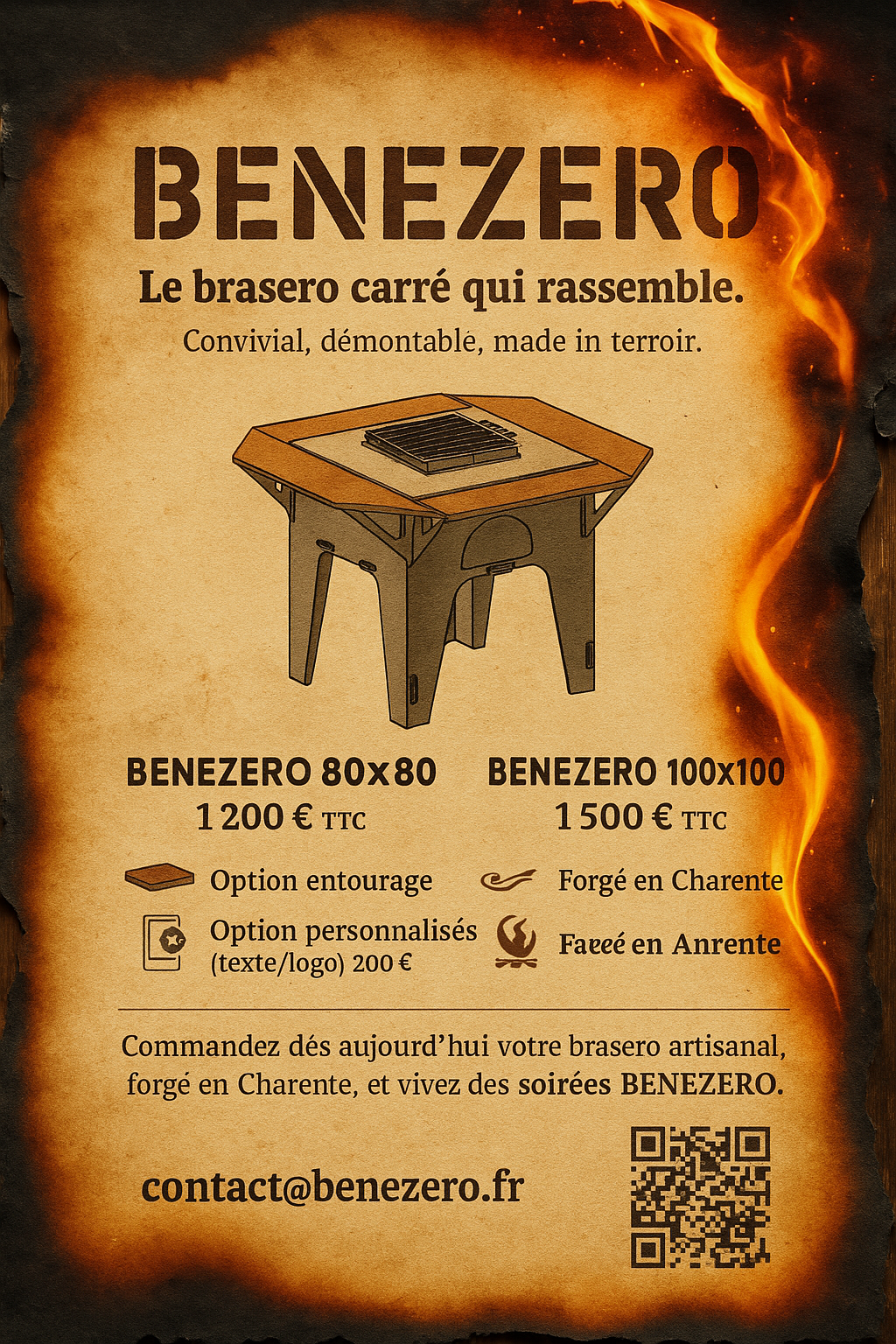 Fiche produit BENEZERO